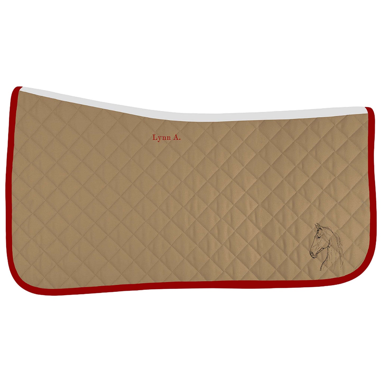 Tapis de Selle "Baby Pad" Western Personnalisé