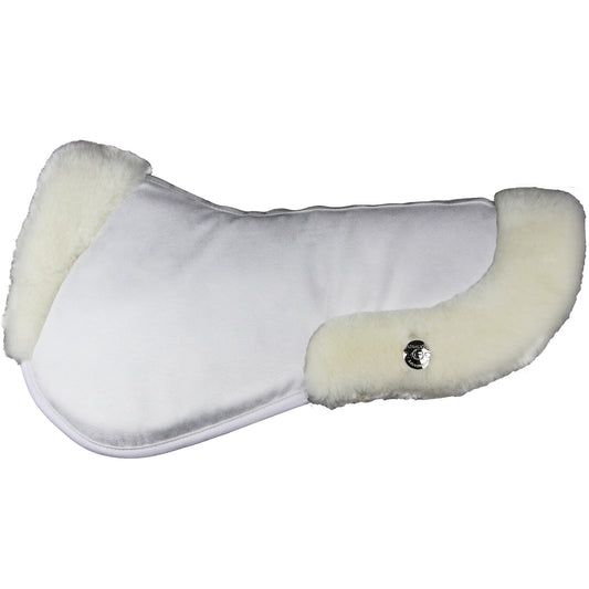 Demi-coussin Classic Jump en mousse à mémoire de forme en peau de mouton